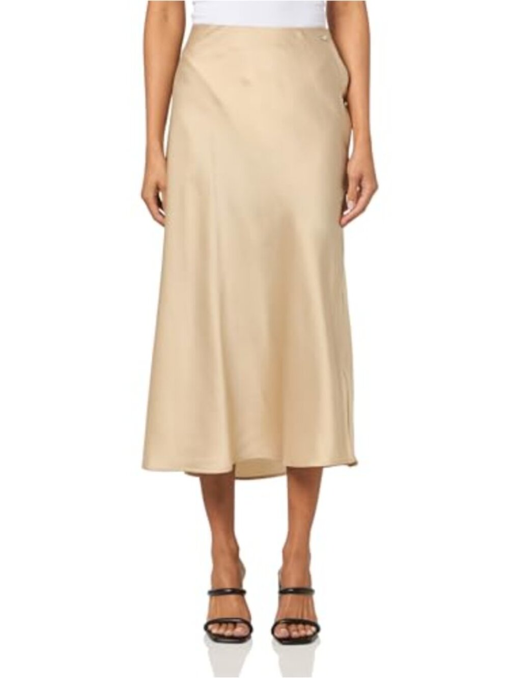 Satin Midi Skirt HUGO BOSS Womens Designer